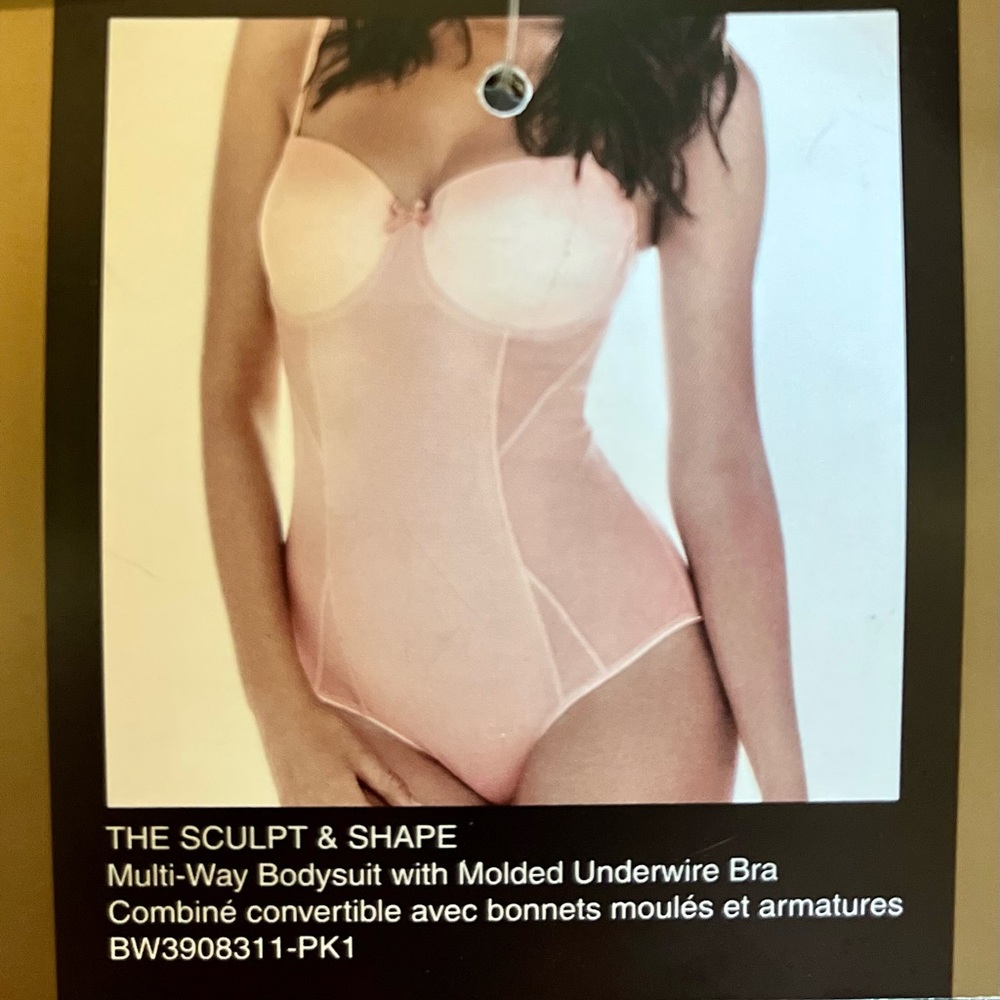 Iridescent Pink Bodywrap Bodysuit